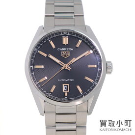 【最大1万円OFFクーポン! 5/25～】【美品】タグホイヤー【TAGHeuer】カレラ キャリバー5 39MM オートマティック デイト メンズウォッチ ブラック SSブレス 自動巻き 男性用腕時計 WBN2113.BA0639 CARRERA CALIBRE5 WATCH【SAランク【中古】