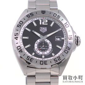 【最大1万円OFFクーポン! 4/24～】【美品】タグホイヤー 【TAG Heuer】 フォーミュラ1 デイト キャリバー6 オートマティック メンズウォッチ ブラック SSブレス 自動巻き 男性用腕時計 WAZ2012.BA0842 FORMULA 1 WATCH F1 【Aラ 【中古】