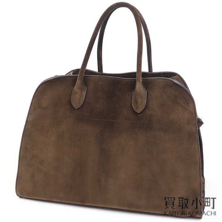 楽天市場】【美品】 ザ ロウ 【The Row】ソフトマルゴー15 バッグ モカ  