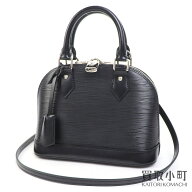 【最大1万円OFFクーポン! 4/20〜】【美品】ルイヴィトン【LOUIS VUITTON】M40862 アルマBB エピ ノワール…