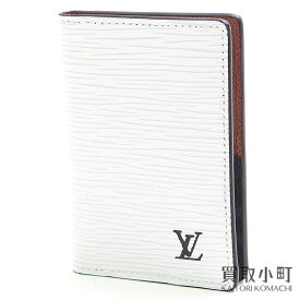 【最大1万円OFFクーポン! 7/20〜】【未使用品】ルイヴィトン【LOUIS VUITTON】M80766 オーガナイザー ドゥ ポッシュ エピ ブロン モノグラムエクリプス ホワイトレザー ビジネスカードケース 名刺入れ カードケース パスケース ポ 【中古】