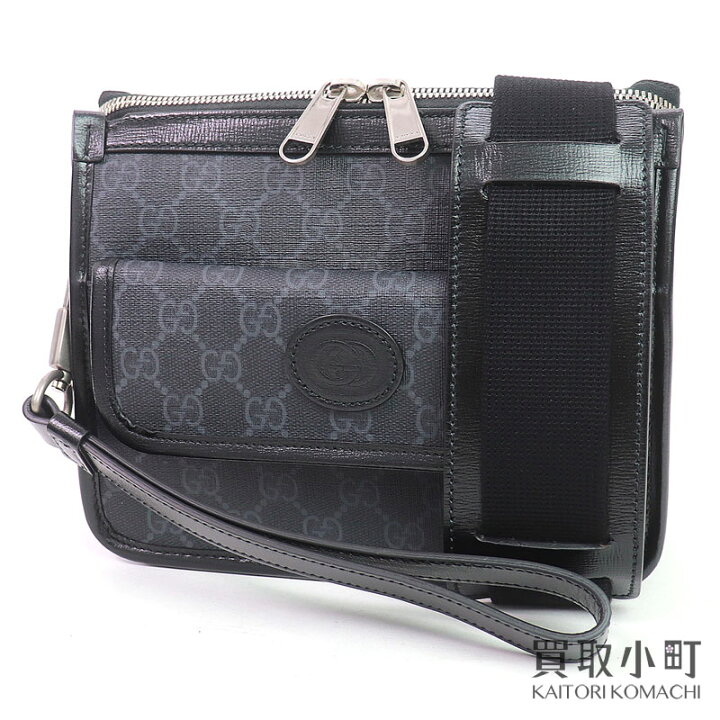 楽天市場】【美品】グッチ【GUCCI】インターロッキングG付き 