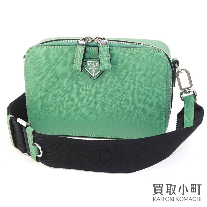 楽天市場】【美品】プラダ【PRADA】ブリック サフィアーノレザー 