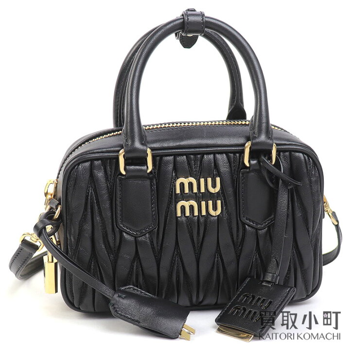 楽天市場】【新品同様】ミュウミュウ 【MIUMIU】アルカディ マテラッセ  
