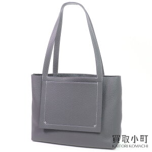 【美品】エルメス【HERMES】 カバセリエ31 トリヨンクレマンス グリミスティ ショルダー トートバッグ H0822