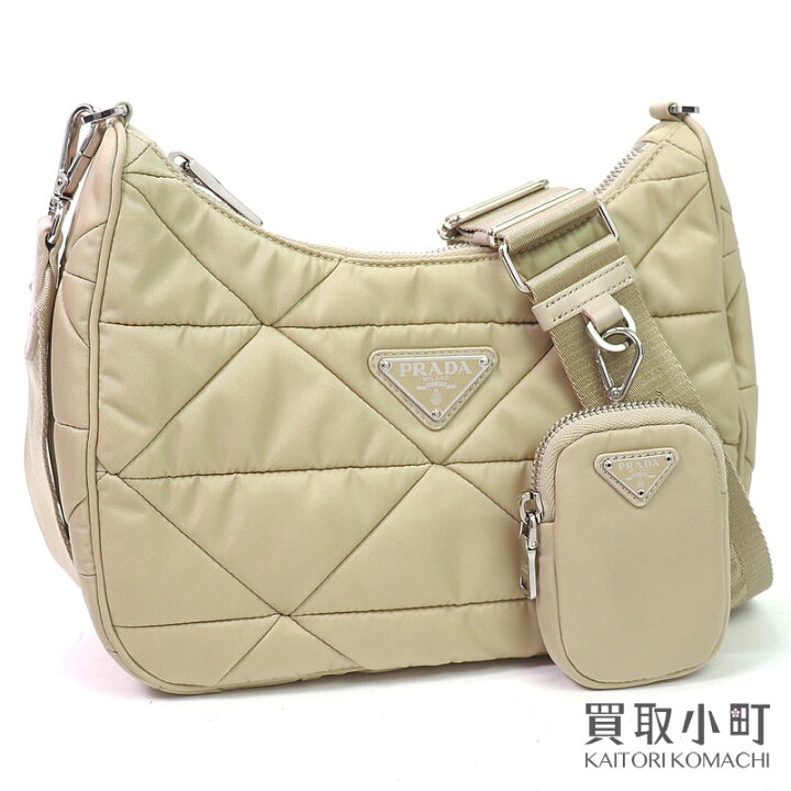 楽天市場】【美品】プラダ【PRADA】パデッドRe-Nylon ショルダーバッグ 