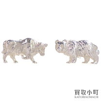楽天市場】ブル ベア カフス（ジュエリー・アクセサリー）の通販