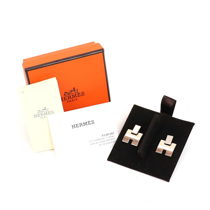 楽天市場】【美品】エルメス 【HERMES】 アイリーン ピアス ピンク 