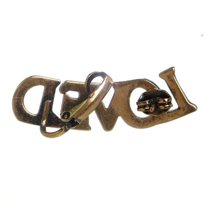 楽天市場】【美品】グッチ【GUCCI】 LOVED シングルピアス  