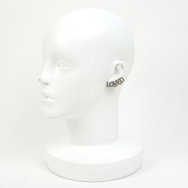 楽天市場】【美品】グッチ【GUCCI】 LOVED シングルピアス  