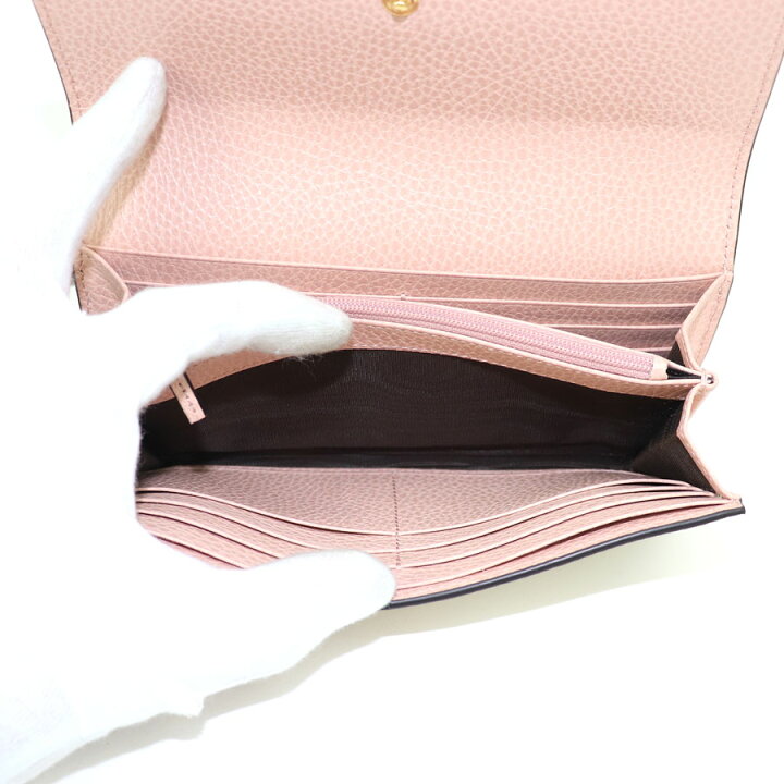 楽天市場】【美品】グッチ【GUCCI】ダブルG コンチネンタルウォレット 