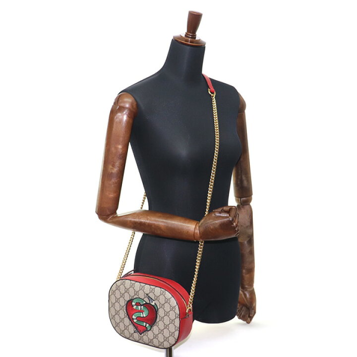 楽天市場】【美品】グッチ 【GUCCI】 GGスプリーム キャンバス ハート 