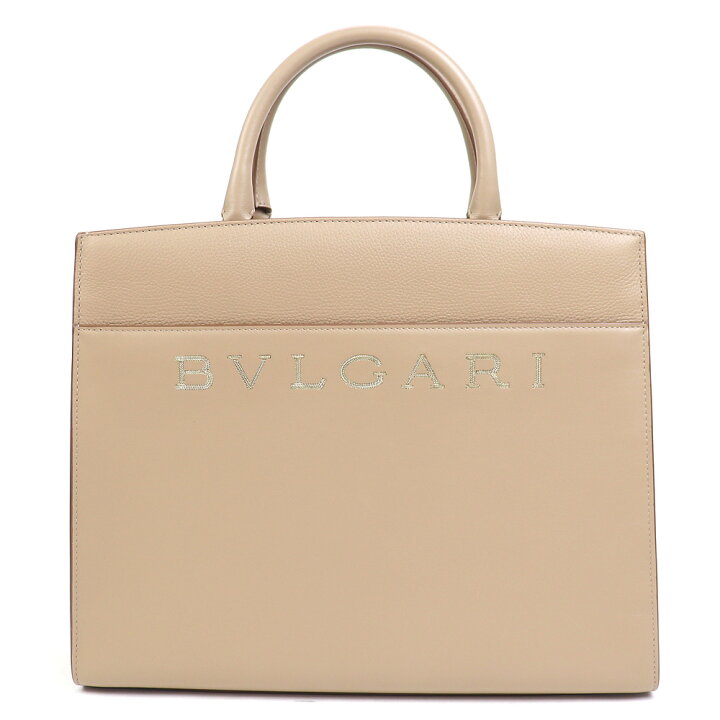 楽天市場】【美品】ブルガリ【BVLGARI】ブルガリロゴ ミディアムトート 