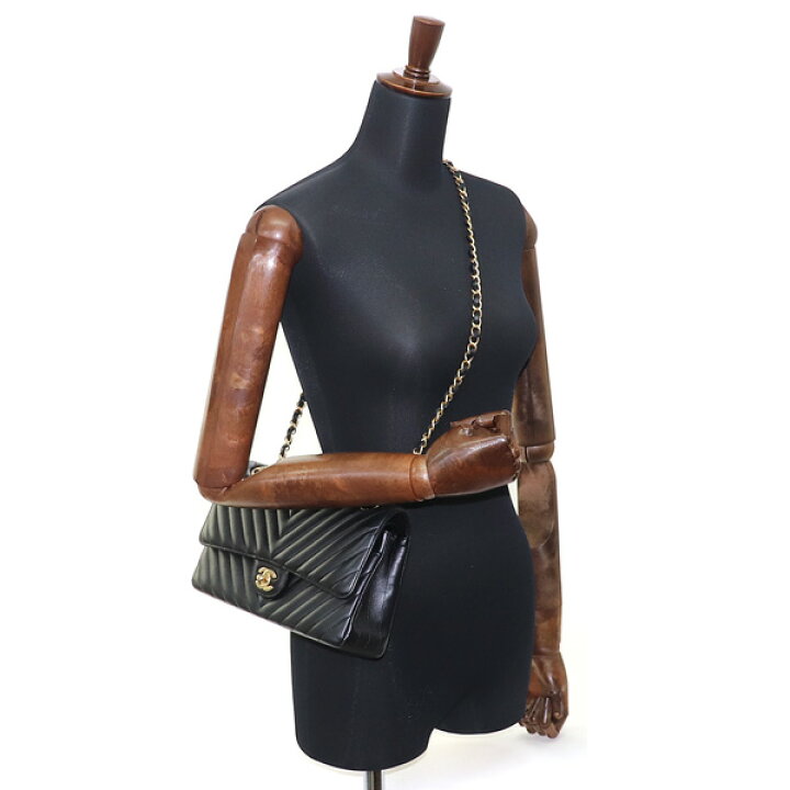 楽天市場】【美品】シャネル【CHANEL】マトラッセ25 シェブロン 