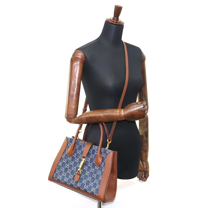 楽天市場】グッチ【GUCCI】ジャッキー 1961 ミディアム トートバッグ  