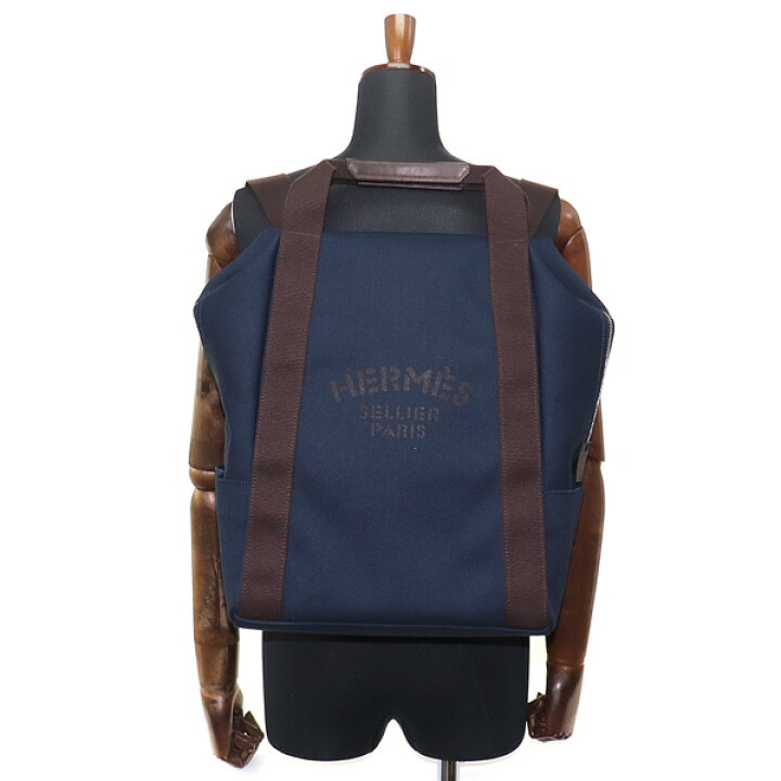 楽天市場】【新品同様】エルメス【HERMES】グルーム バックパック 