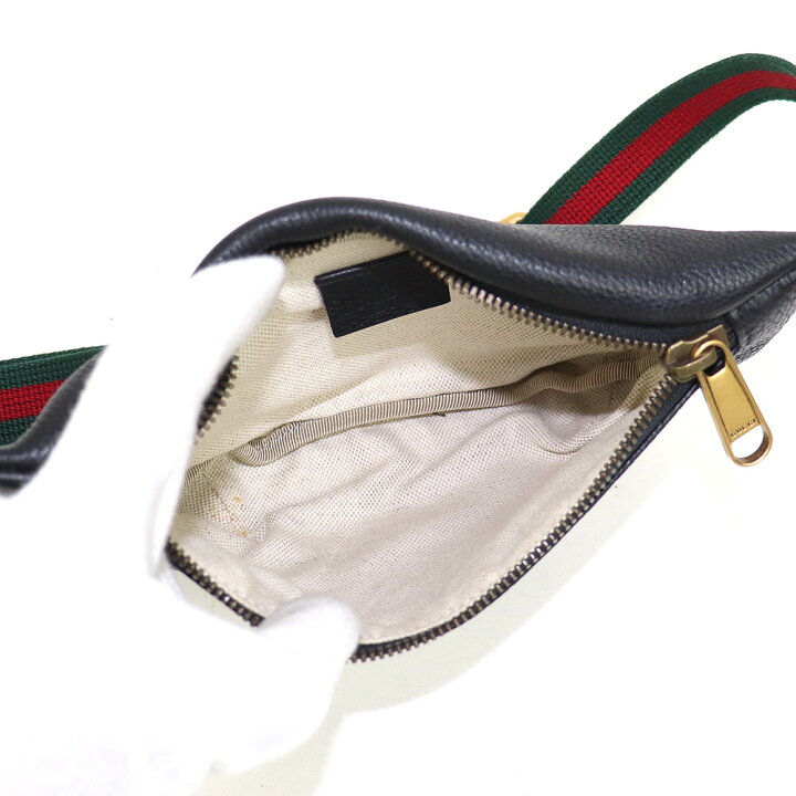 楽天市場】【美品】グッチ【GUCCI】グッチプリント レザー スモール 