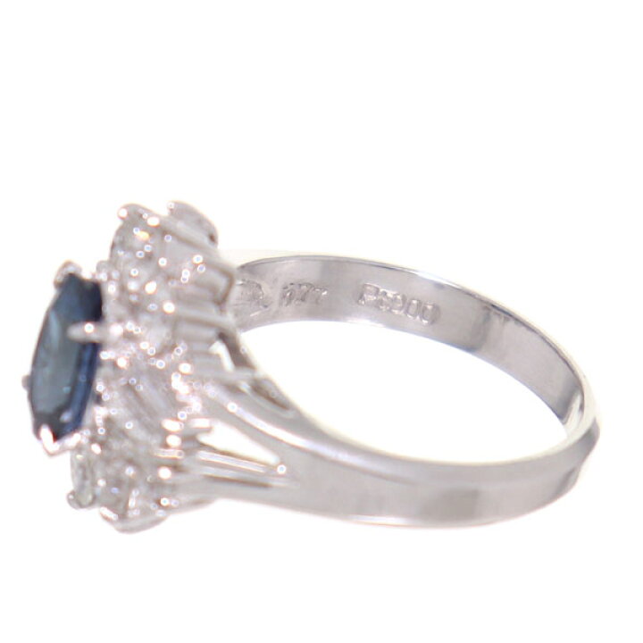 楽天市場】セレクトジュエリー ブルーサファイア ダイヤモンド  