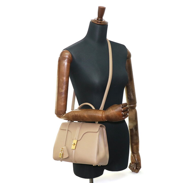 楽天市場】【美品】セリーヌ【CELINE】スモール 16 バッグ セーズ  