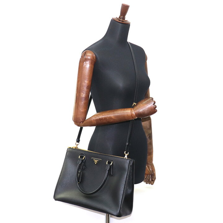 楽天市場】【美品】プラダ【PRADA】ガレリア サフィアーノレザー 