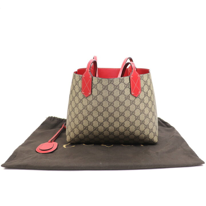 楽天市場】グッチ 【GUCCI】 GGスプリームキャンバス リバーシブル GG 
