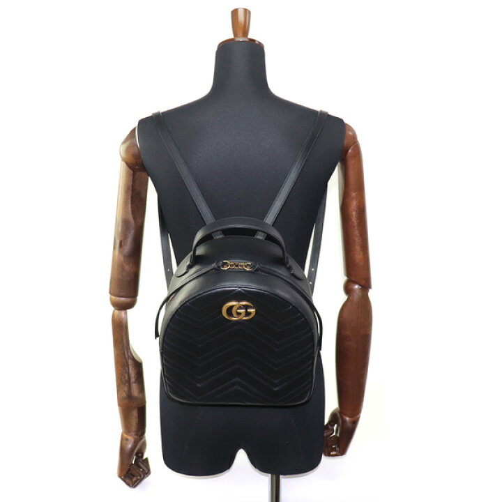 楽天市場】【美品】グッチ【GUCCI】GGマーモント キルティング バック 