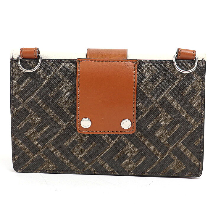 楽天市場】【美品】フェンディ【FENDI】バゲット スリム クラッチ 