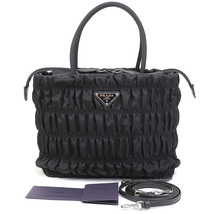 楽天市場】【美品】プラダ 【PRADA】 トライアングルロゴ キルティング  