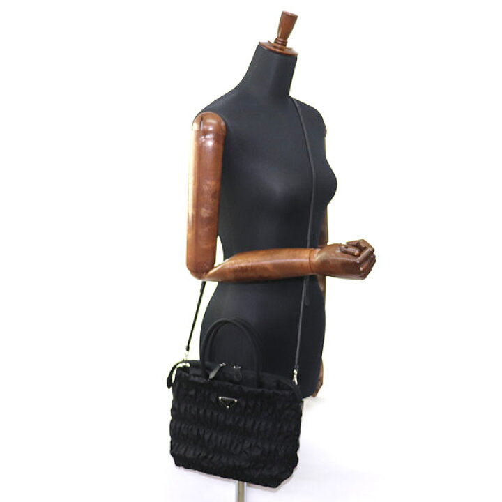 楽天市場】【美品】プラダ 【PRADA】 トライアングルロゴ キルティング  