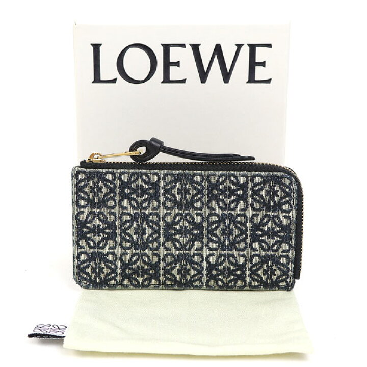 楽天市場】ロエベ 【LOEWE】 コインカードホルダー ジャカード&カーフ 