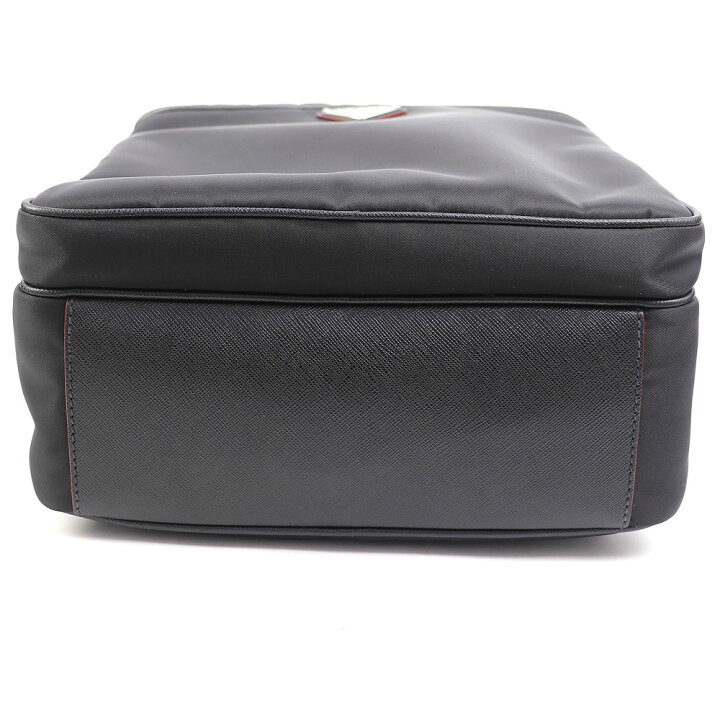 楽天市場】【美品】プラダ【PRADA】 トライアングルロゴ スクエア 