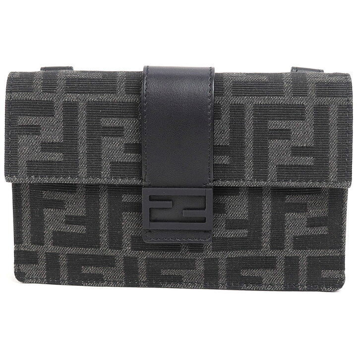 楽天市場】【美品】フェンディ【FENDI】バゲット スリム クラッチ  