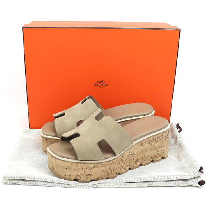 楽天市場】【未使用品】エルメス【HERMES】エズ 30 サンダル Hカット 