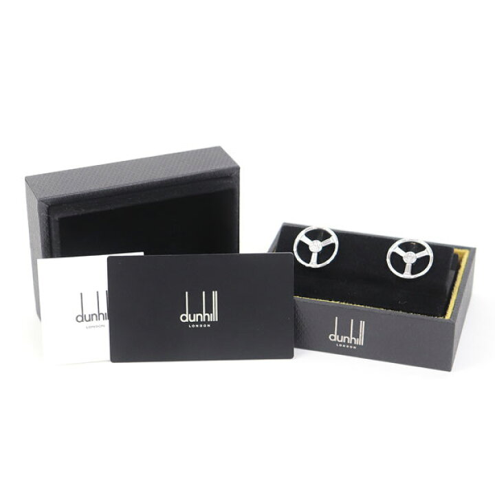 楽天市場】【美品】ダンヒル【DUNHILL】SV925 ハンドルモチーフ カフス  