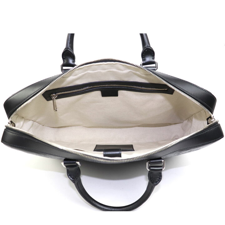 楽天市場】【美品】グッチ【GUCCI】GGエンボス ブリーフケース  