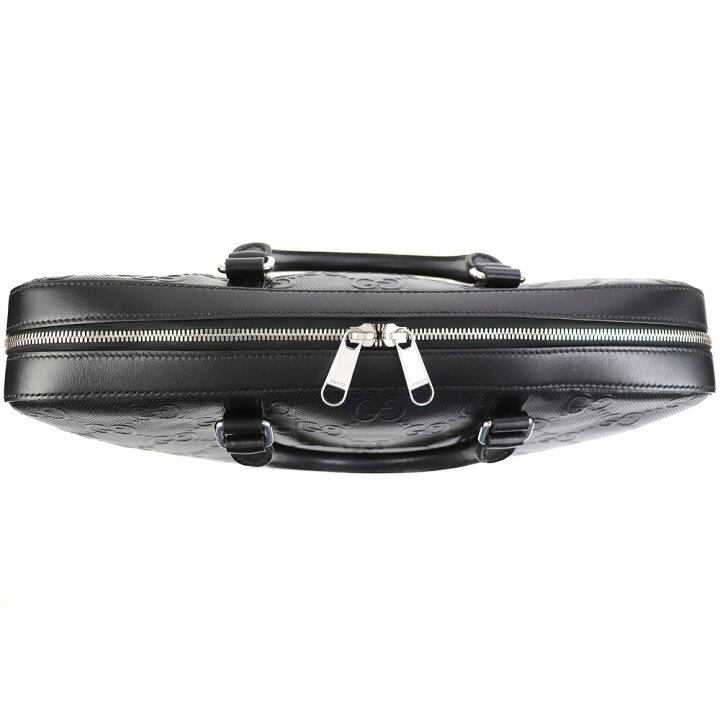 楽天市場】【美品】グッチ【GUCCI】GGエンボス ブリーフケース  