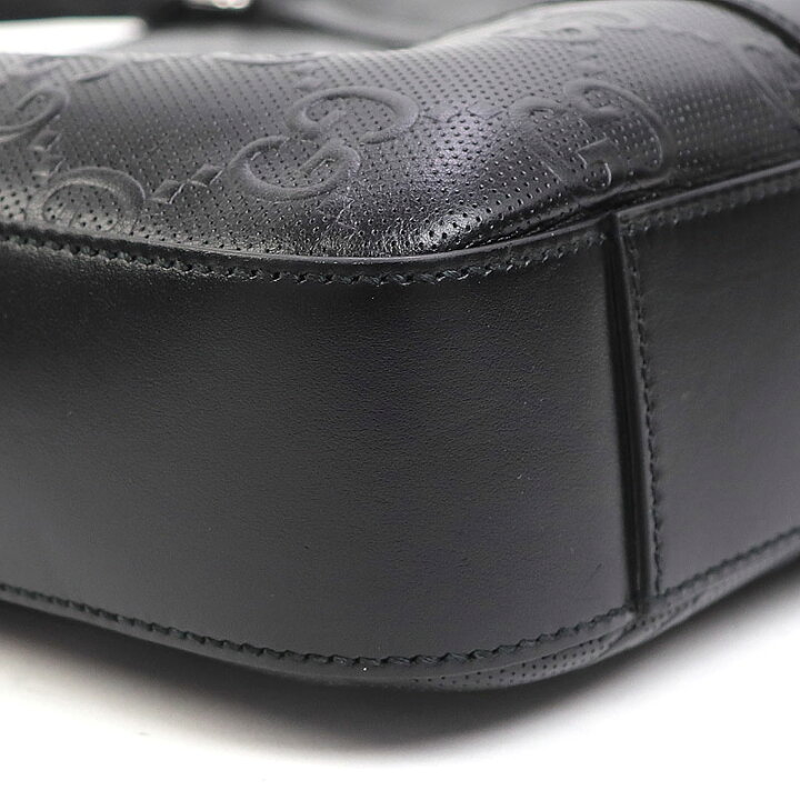 楽天市場】【美品】グッチ【GUCCI】GGエンボス ブリーフケース  