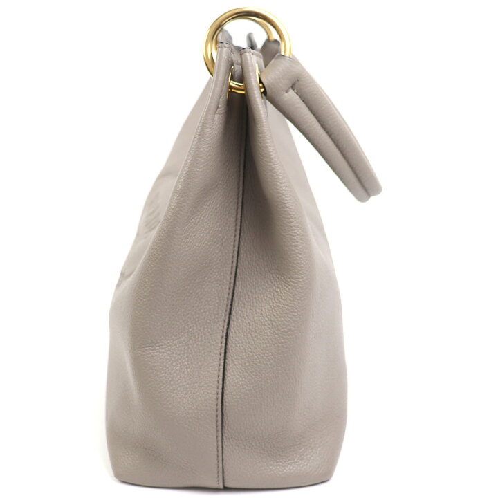 楽天市場】【美品】プラダ 【PRADA】 エンボスロゴ レザー ホーボー 