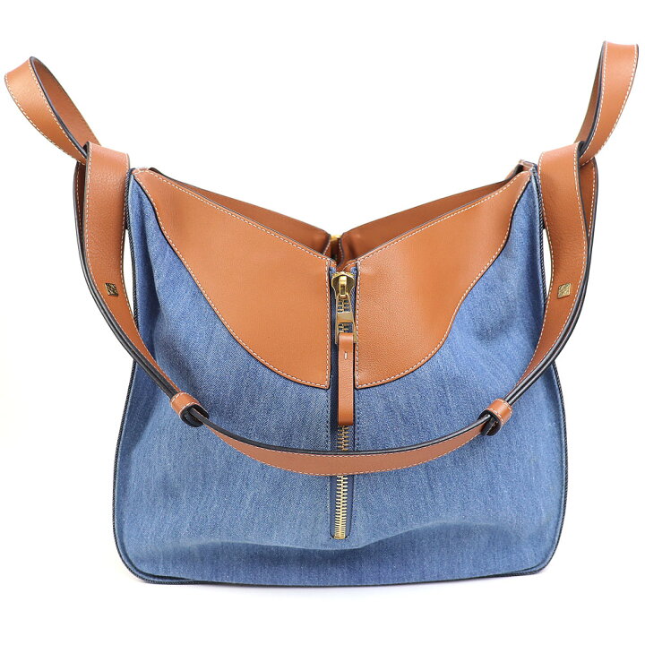 楽天市場】【美品】ロエベ 【LOEWE】 ハンモック マルチトーンデニム 