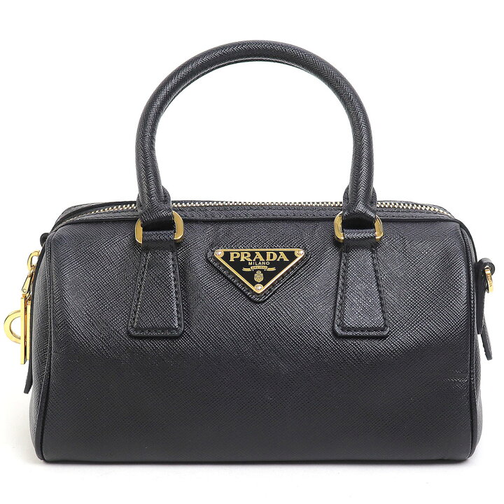 楽天市場】プラダ【PRADA】サフィアーノレザー トップハンドルバッグ 