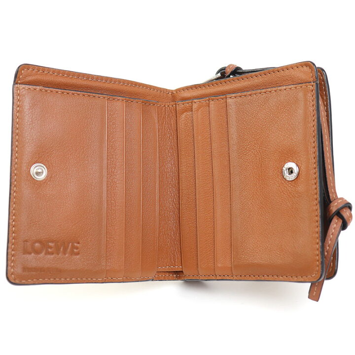楽天市場】【美品】ロエベ【LOEWE】アナグラム コンパクト ジップ 