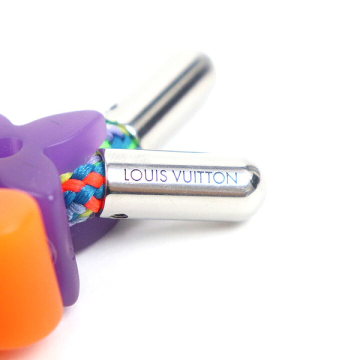 ルイヴィトン キーホルダー ポルトクレ LVブレイ MP3450 マルチカラー  