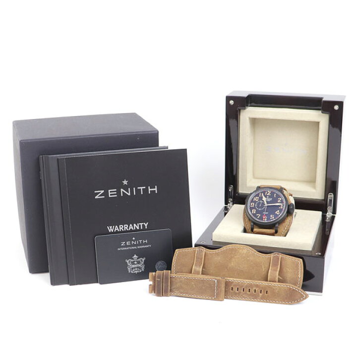 楽天市場】【最大3万円OFFクーポン! 4/15〜】【美品】ゼニス【ZENITH  