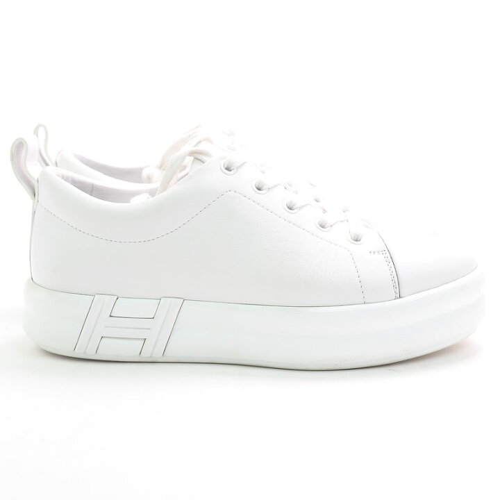 楽天市場】エルメス【HERMES】ハッピー スニーカー ホワイト レザー 