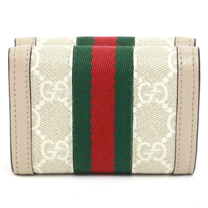 楽天市場】【美品】グッチ【GUCCI】オフィディア 三つ折りウォレット  