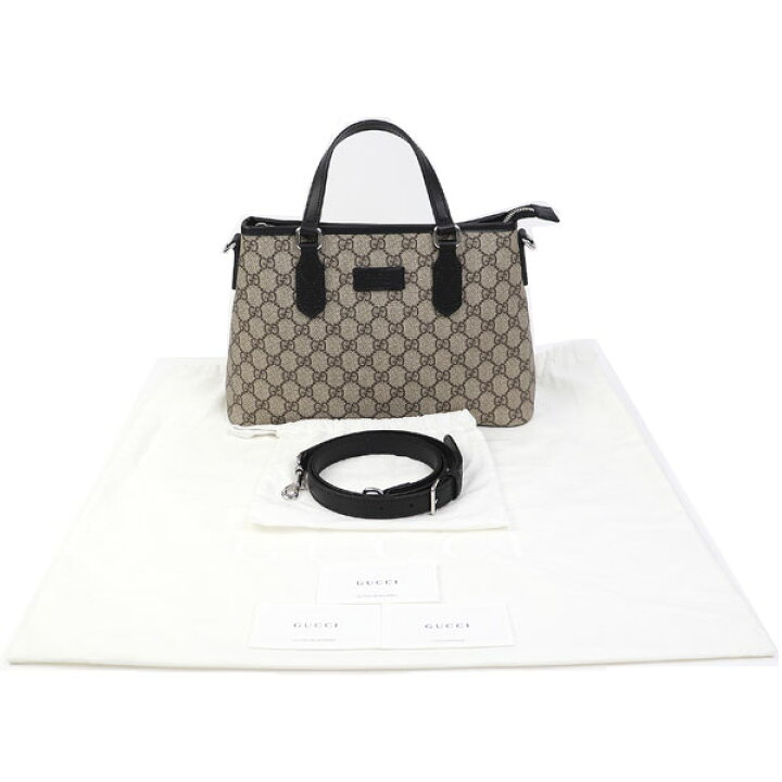 楽天市場】【未使用品】グッチ【GUCCI】GGスプリームキャンバス トップ 