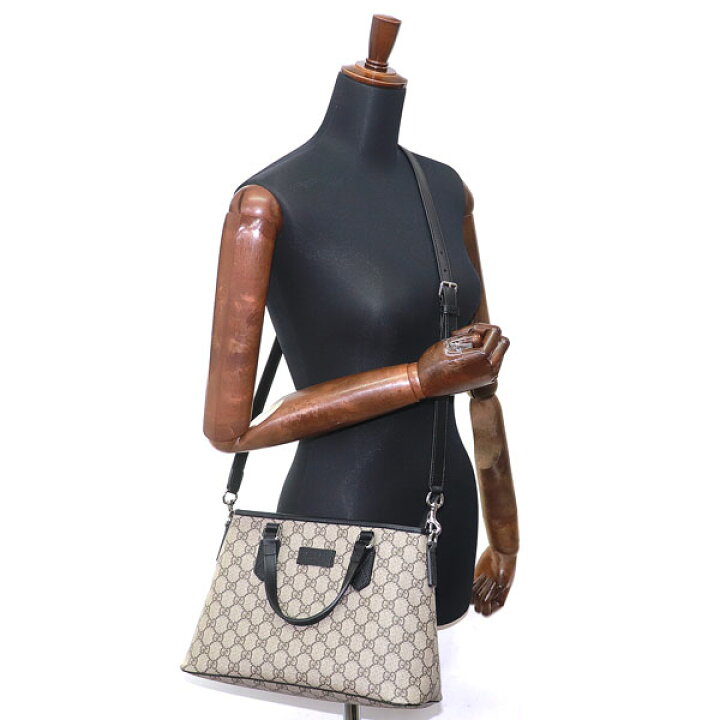 楽天市場】【未使用品】グッチ【GUCCI】GGスプリームキャンバス トップ 