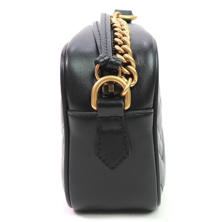 楽天市場】【美品】グッチ【GUCCI】GGマーモント ミニ カメラバッグ 