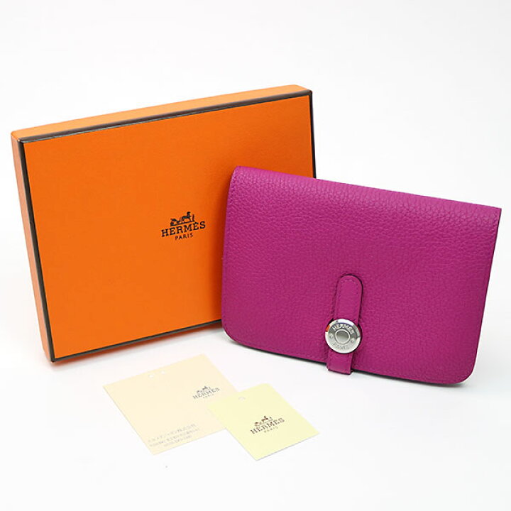 楽天市場】【新品同様】エルメス 【HERMES】 ドゴン コンパクト  