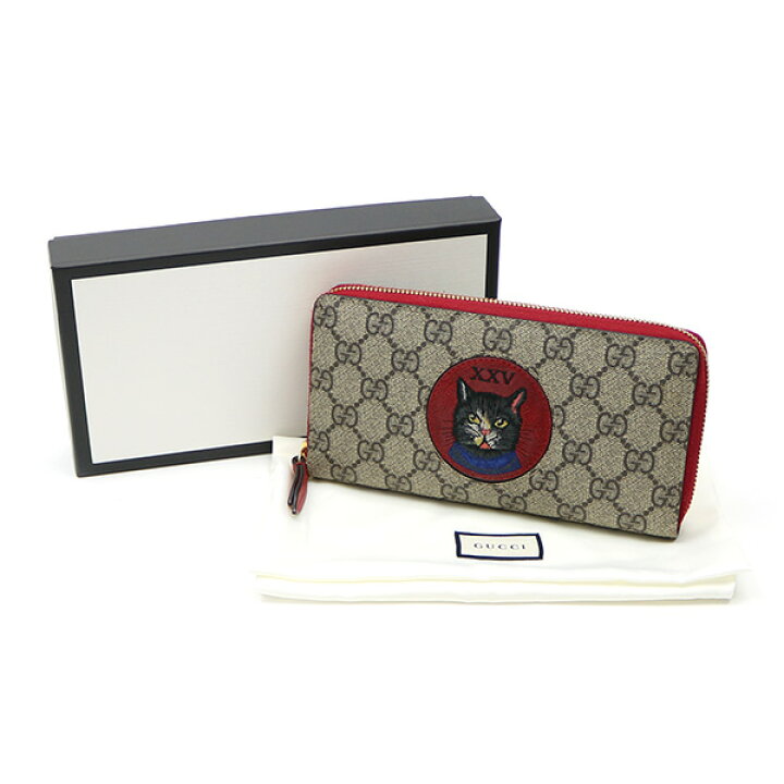 楽天市場】グッチ 【GUCCI】 ミスティックキャット GGスプリーム  